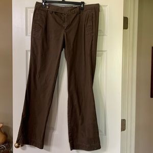 Eddie Bauer Brown Cotton Pants